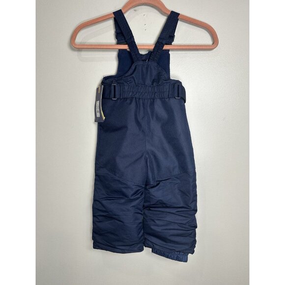 Cherokee Navy Blue Insulated Snow Bib Overalls Kids Size 18Months NWT - Picture 6 of 14
